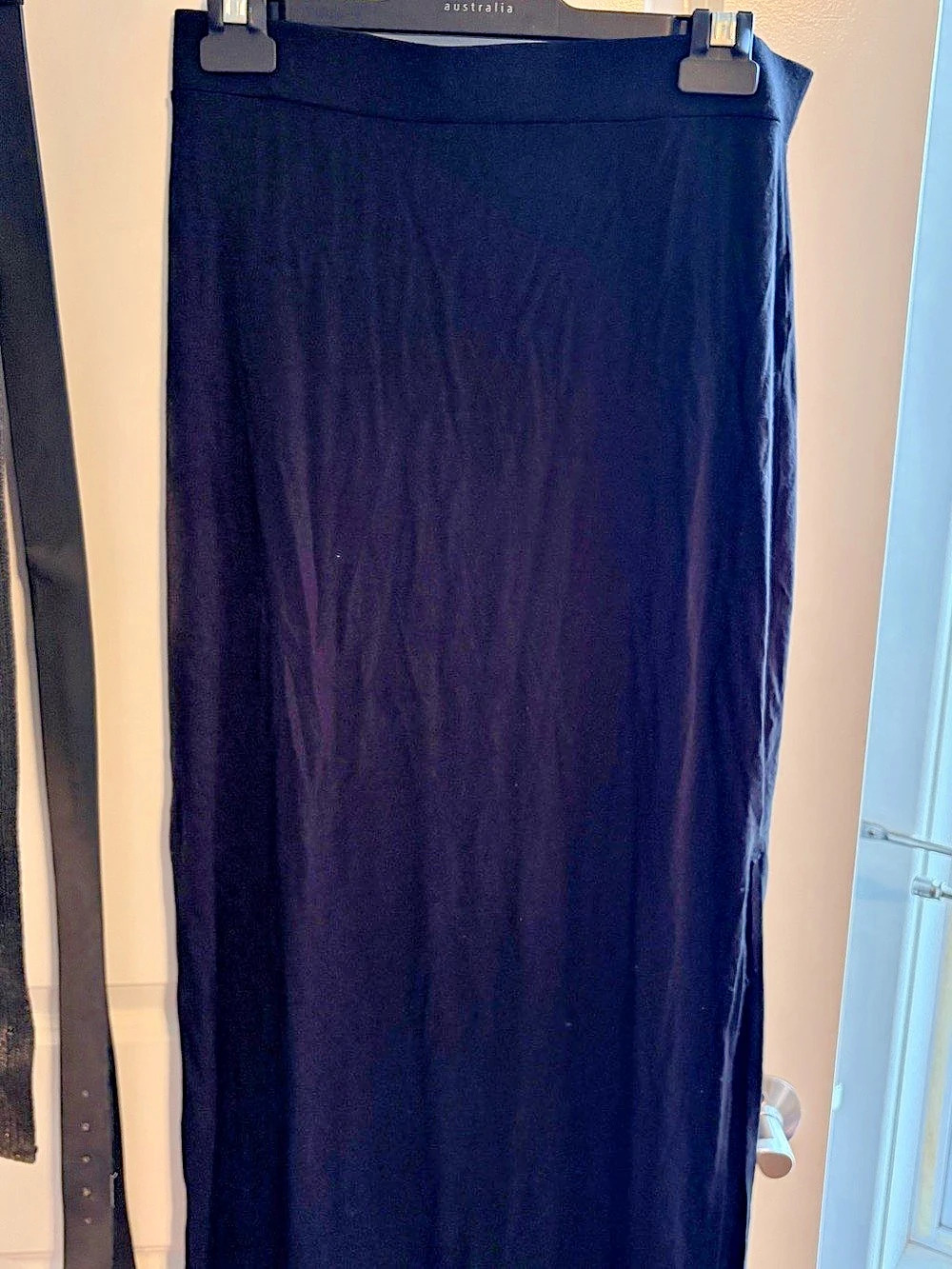 Reitmans Black Maxi Skirt Like New